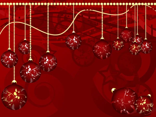 Veselé Vánoce a šťastný nový rok — Stockový vektor