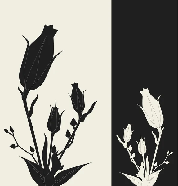 Rose - illustration vectorielle — Image vectorielle