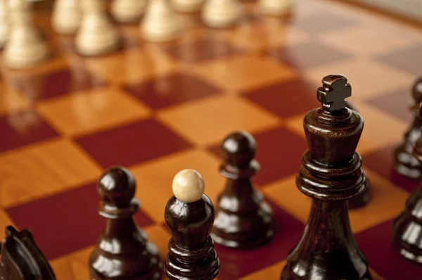 Chess - Macro shot — Stock Photo, Image