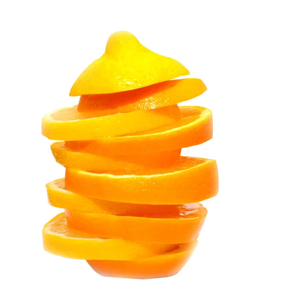 레몬과 오렌지 주스 — 스톡 사진