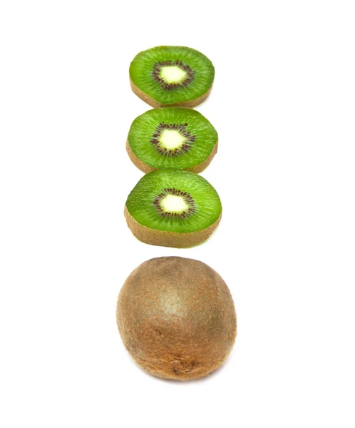 Segments of juicy fruit kiwi — Stock Photo, Image