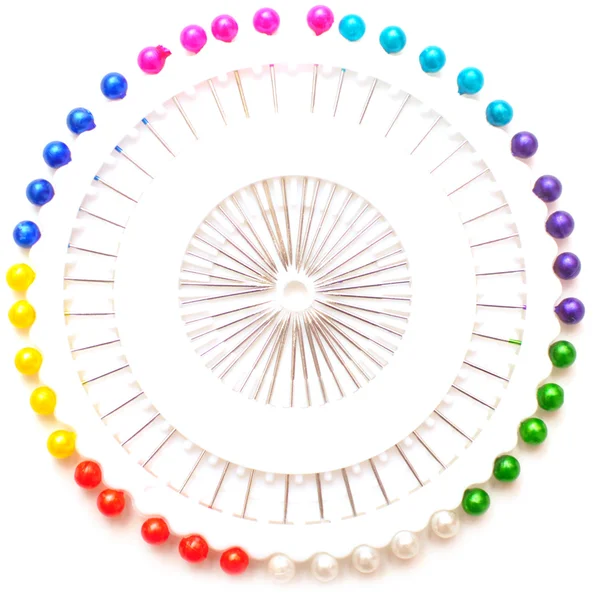 Vícebarevná kolíky — Stock fotografie