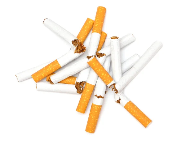 Сломанной сигарет — стокове фото