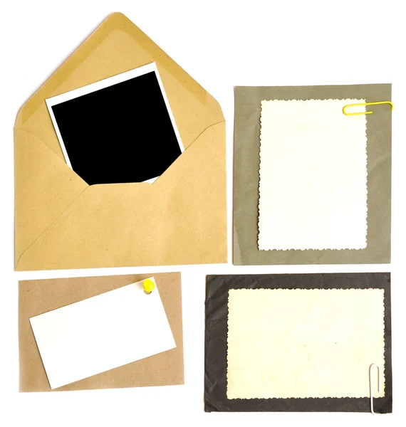 Collection of various note papers — Stock Photo, Image