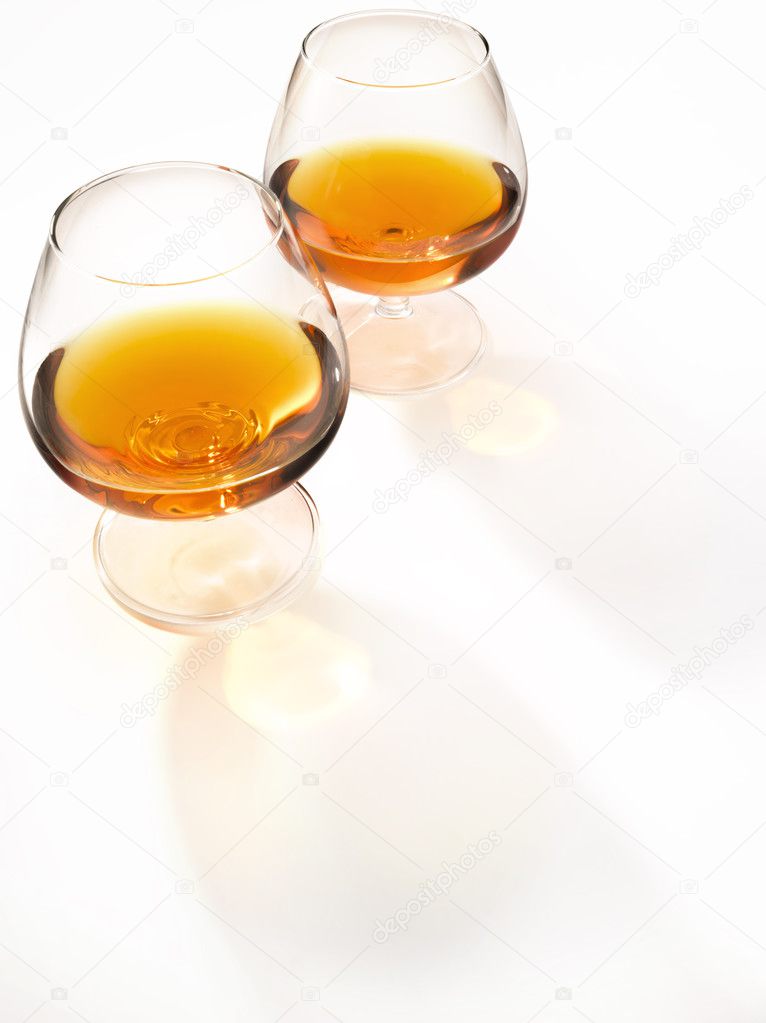 Two Glasses of cognac