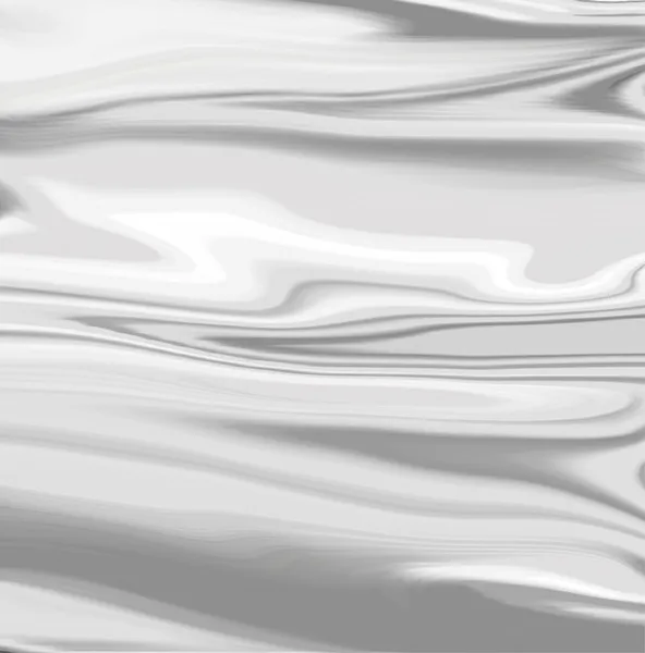 Illustration - abstract background made of liquid silver — Stock Photo, Image
