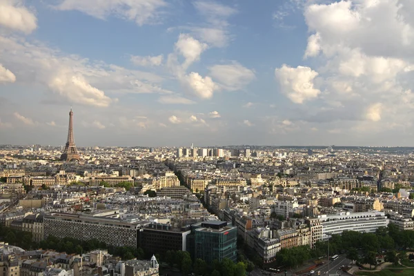 Cidade de Paris de cima — Fotografia de Stock