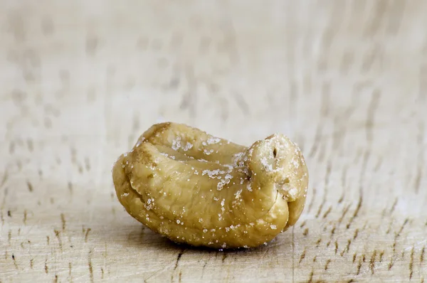 Nog steeds van een eenzame cashew — Stockfoto