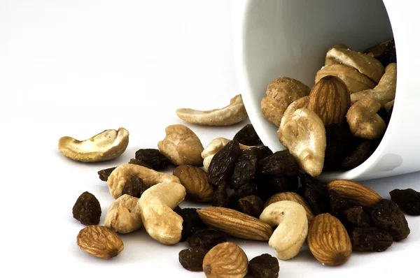Gemorste gemengde noten — Stockfoto