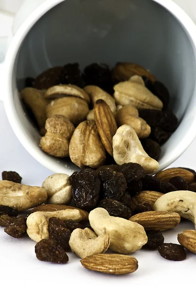 Gemorste gemengde noten — Stockfoto