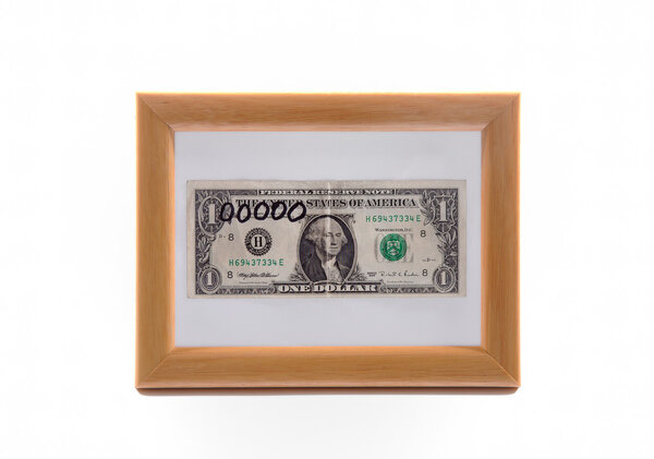 Dollar in the frame