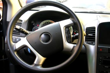 Steering wheel clipart