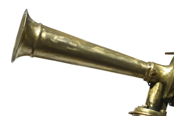 stock image Brass horn
