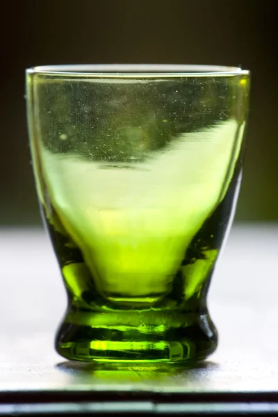 Grönt glas — Stockfoto
