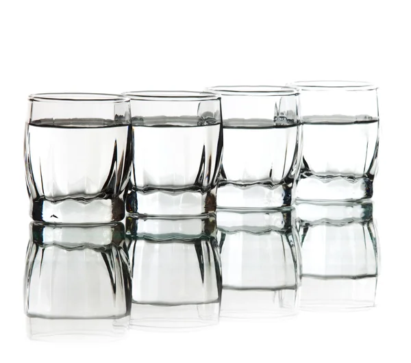 Cuatro vasos — Foto de Stock