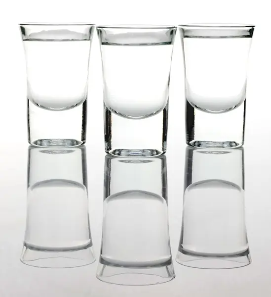 Tři skla — Stock fotografie