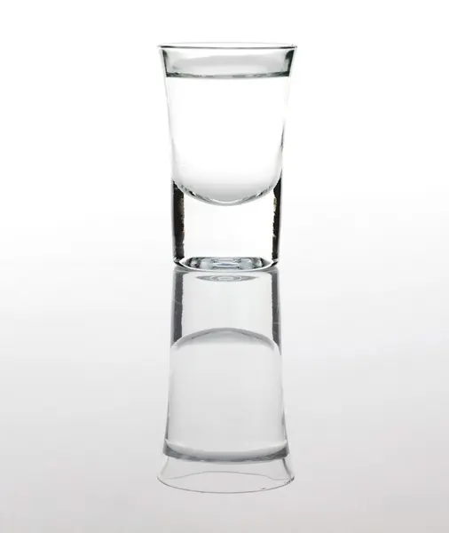 ウオッカのグラス — ストック写真