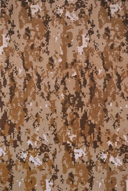 Camouflage fabric clipart