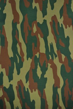 Camouflage fabric clipart