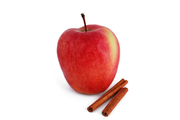 Яблоко и корица — стоковое фото