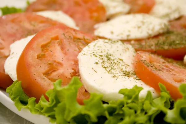 stock image Tomato, mozzarella