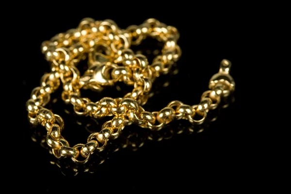 Gouden ketting — Stockfoto