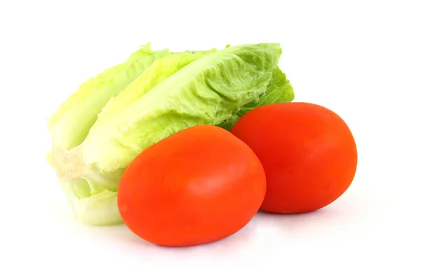 Tomate et laitue 1 — Photo