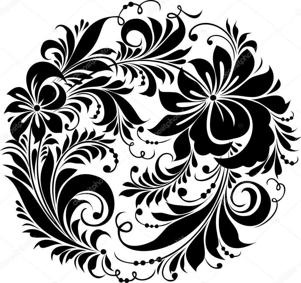 Vector. Russian traditional ornament 