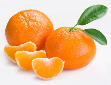 Tangerines clipart