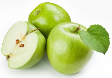 Green apples clipart