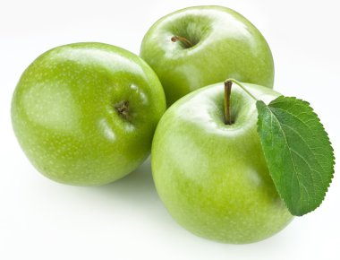 Green apples clipart