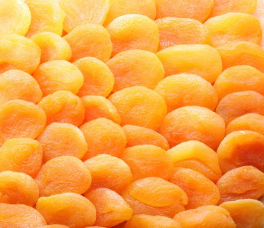 Dried apricots clipart