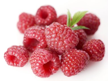 Raspberries clipart