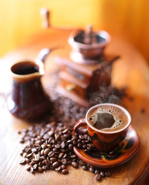 Caffè natura morta — Foto Stock