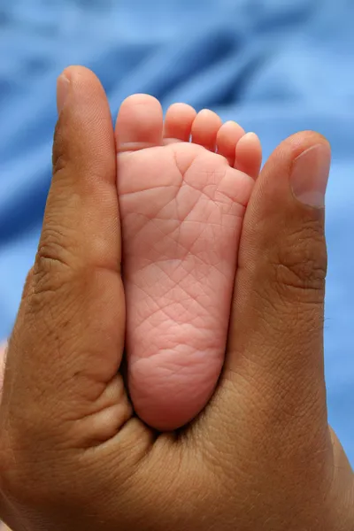 Foot of child — Stock Photo, Image