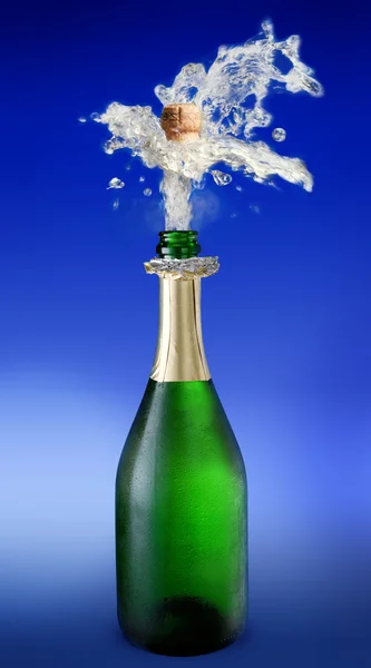 Sparks of champagne — Stock Photo, Image