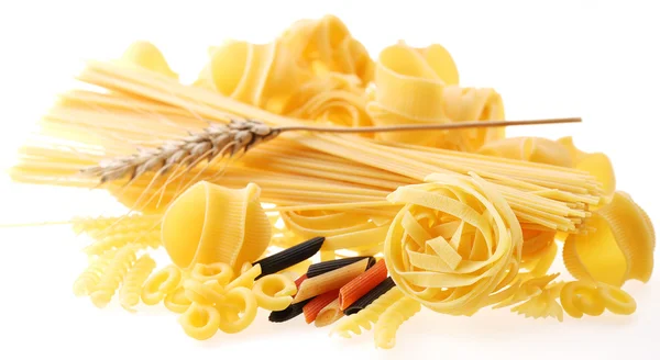 Back projected (lighted) macaroni (pasta) — Stock Photo, Image