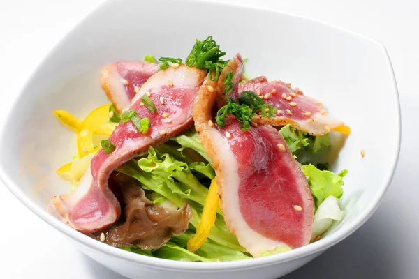 Salada com bacon — Fotografia de Stock
