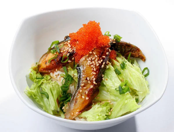 Salada com um grig — Fotografia de Stock