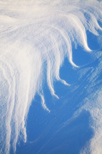 Konsistens av snö — Stockfoto