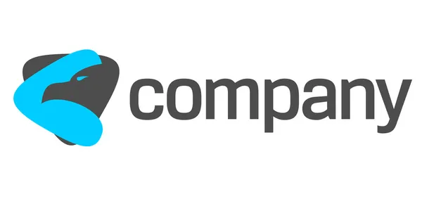 Logotipo de águia para empresa forte — Vetor de Stock