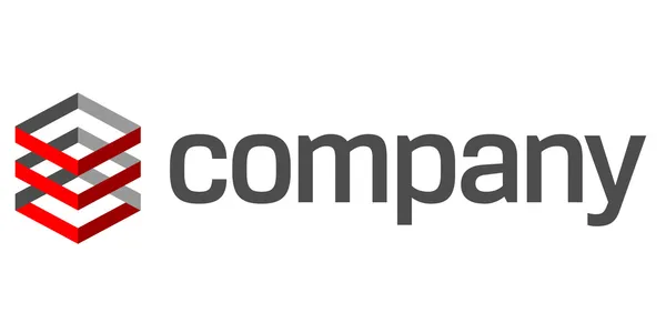 Logo astratto per le imprese finanziarie — Vettoriale Stock