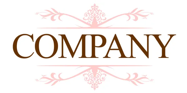 Vintage logo aziendale — Vettoriale Stock
