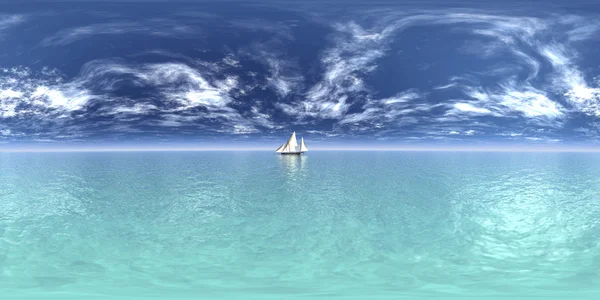 아름 다운 카리브 해 — 스톡 사진