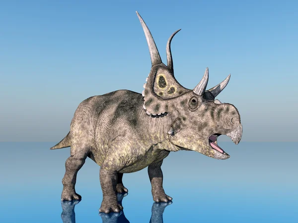 공룡 diabloceratops — 스톡 사진