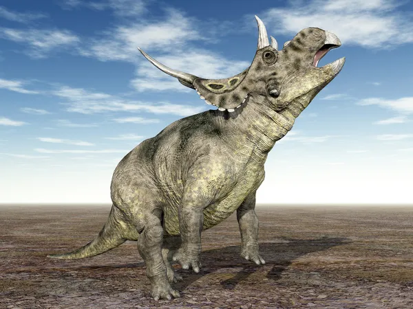 Diabloceratops de dinossauro — Fotografia de Stock