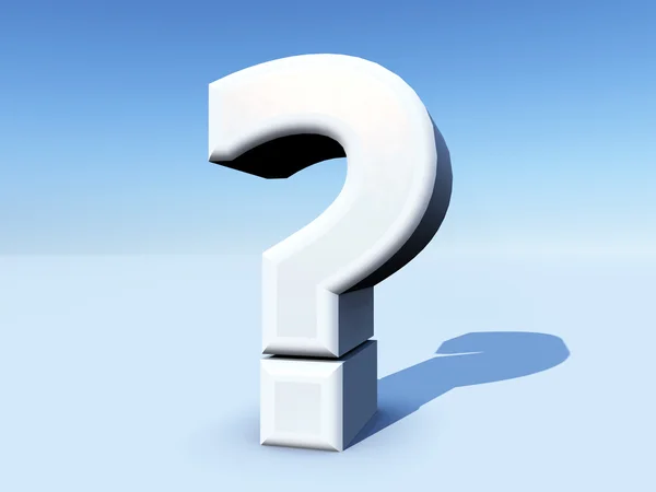 Question Mark Sign — Stock Photo, Image