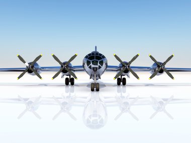 B 29 clipart