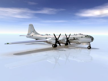 B-29 clipart