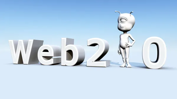 2.0 web — 图库照片